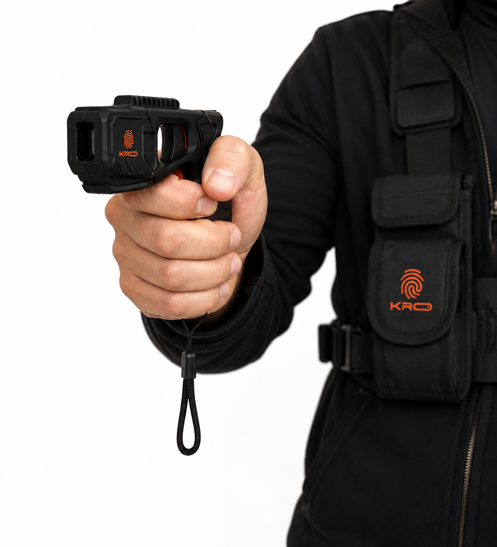 KRO™ X26 – Dispositif de Défense Électrique avec Mallette Professionnelle