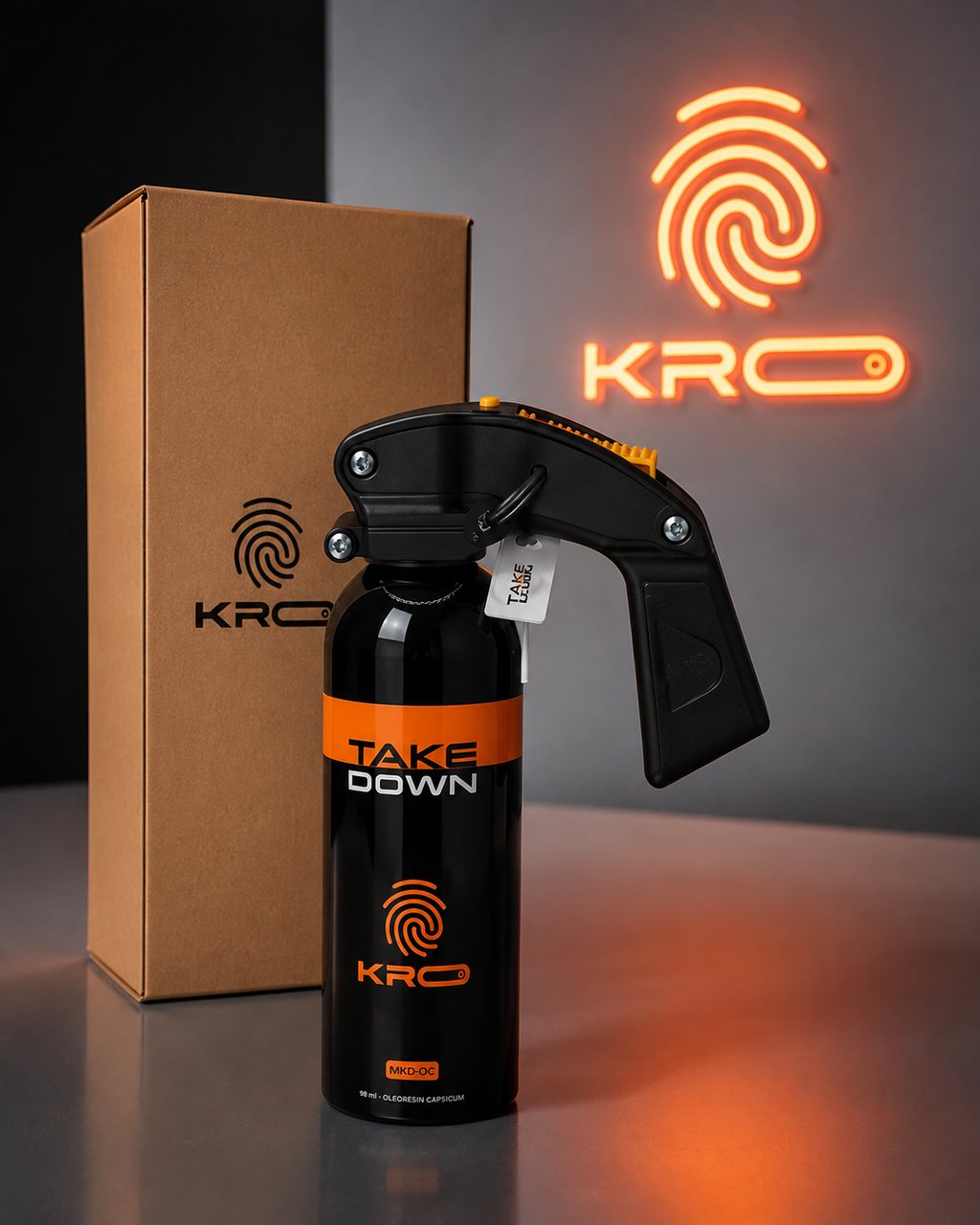 KRO™ Take Down 500 ml – Spray de Défense Professionnel